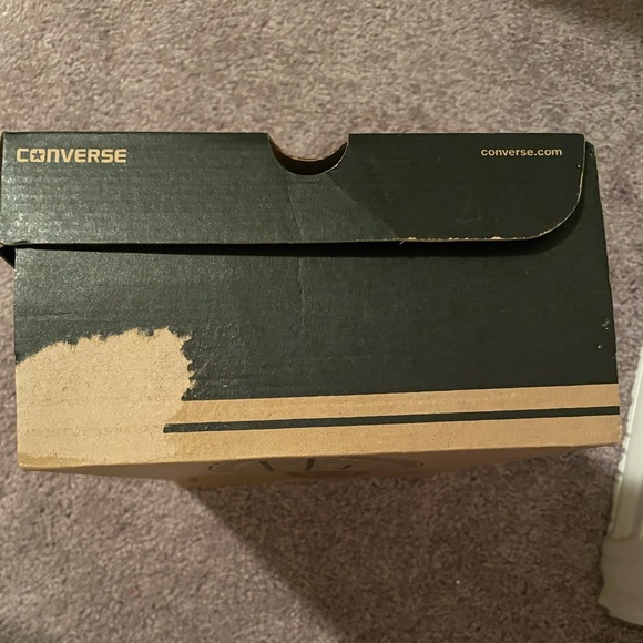 Black and orange Converse Allstar - Picture 9 of 10